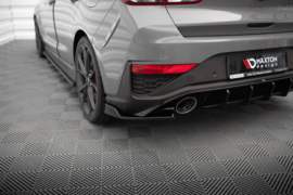 Maxton Design Achterzijde splitters V.6 Hyundai I30 N Hatchback Mk3 Facelift