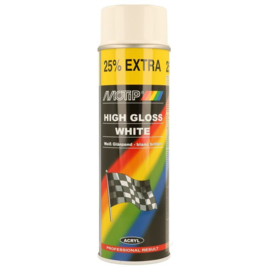 Motip Rallye Lak - Wit hoogglans - 500ml