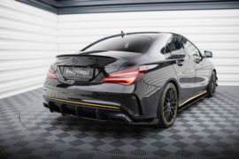Maxton Design Street Pro Achterzijde Splitters + Flaps Mercedes-AMG CLA 45 C117 Facelift