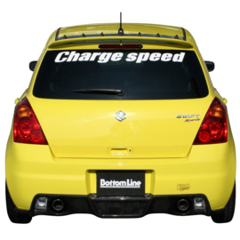 Chargespeed Achterbumper Diffuser passend voor Suzuki Swift II Sport 2005- (FRP) (excl. EU-Type)