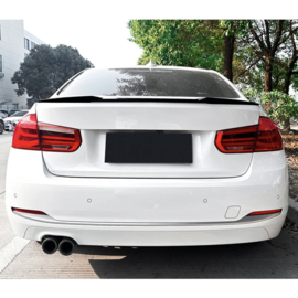 AutoStyle Achterspoiler passend voor BMW 3-Serie F30 Sedan 2012-2019 (ABS Glanzend zwart)