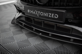 Maxton Design Street Pro Frontsplitter + Flaps Mercedes-Benz A AMG-Line W176 Facelift