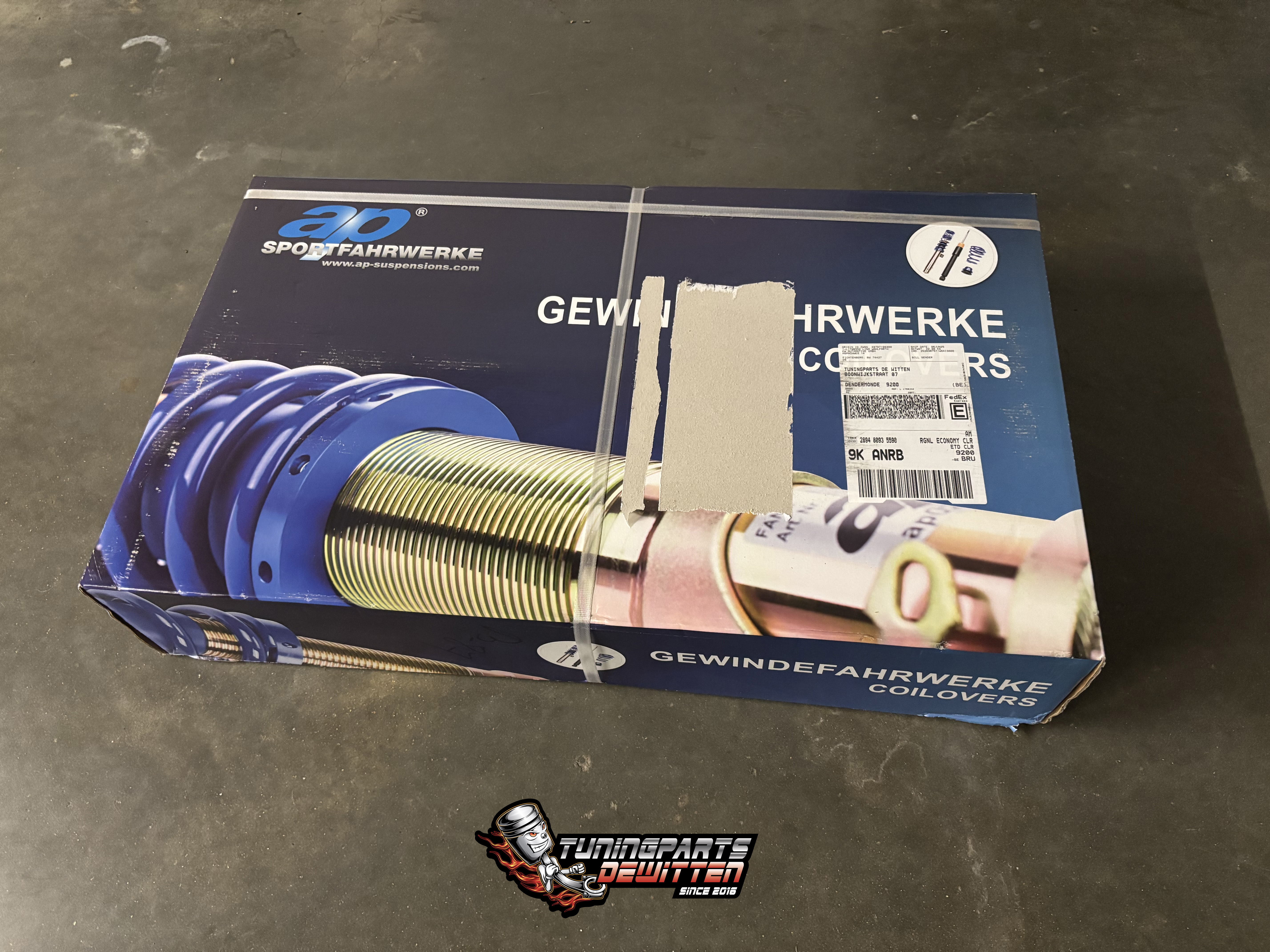 😍😍Voor onze klant een AP Suspension Schroefsetje geleverd voor zijn Golf 2😍😍