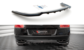 Maxton Design Achtersplitter (met verticale stangen) Bentley Continental GT V8 S Mk2