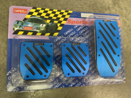 Camco Pedal Set Blue/Black Universeel