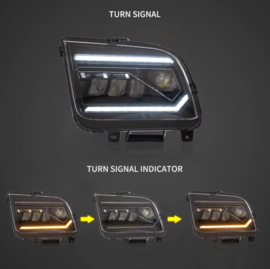 VLAND LED-koplampen voor Ford Mustang 2005-2009