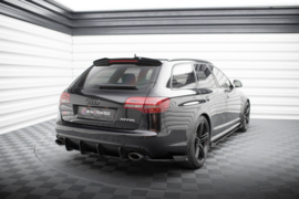 Maxton Design Street Pro Achterzijde Splitters + Flaps Audi RS6 Avant C6