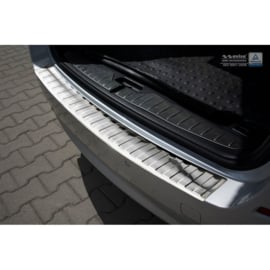 RVS Achterbumperprotector passend voor BMW 5-Serie F11 Touring 2010-2017 'Ribs'