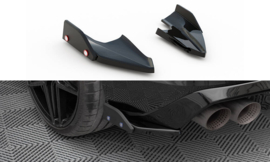 Maxton Design Achterzijde splitters V.5 + flappen Volkswagen Golf R Mk8