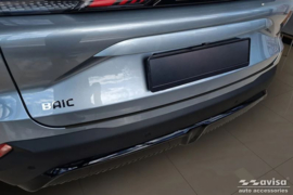 Matzwart RVS Achterbumperprotector passend voor BAIC Beijing 5 (X55) II 2023-