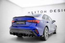 Maxton Design Street Pro Achter Diffuser Audi S3 Sedan 8Y Facelift