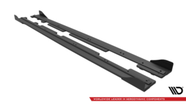 Maxton Design Raceduurzaamheid Zijskirts Diffusers + Flaps Ford Fiesta Mk8 ST / ST-Line