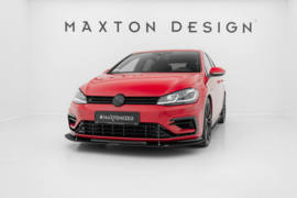 Maxton Design Hybride Front Racing Splitter VW Golf 7 R / R-Line Facelift