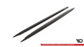 Maxton Design SIDESKIRTS DIFFUSERS V.1 AUDI S4 / A4 / A4 S-LINE B6 / B7 Gloss Black