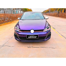 AutoStyle Voorbumper passend voor Volkswagen Golf VII Facelift 2017- 'GTi-Look' incl. Grills & Mistlampen (PP)