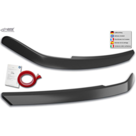 Koplampspoilers passend voor Audi A6 (C8) Sedan/Avant 2018- (ABS)