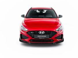 Maxton Design Frontsplitter V.1 + flaps geschikt voor Hyundai I30 N-Line Wagon Mk3 Facelift