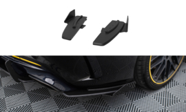 Maxton Design Street Pro Achterzijde Splitters + Flaps Mercedes-AMG CLA 45 C117 Facelift