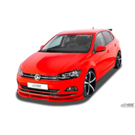 Sideskirts 'Slim' passend voor Volkswagen Polo (AW) 2017- (ABS zwart glanzend)