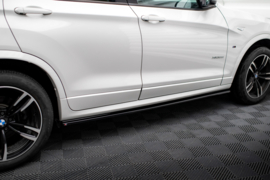 Maxton Design ZIJ-ROKKEN DIFFUSERS voor BMW X3 F25 M-Pack Facelift