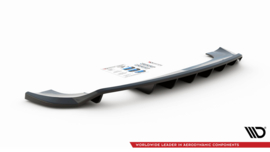 Maxton Design Achtersplitter (met verticale spijlen) Audi Q3 Sport 8U Facelift