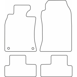 Automatten passend voor Mini One & Cooper 2001-2007