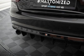 Maxton Design Achterspoiler Audi A5 Coupé / Cabrio S-Line 8T (Uitvoering met enkele uitlaten aan beide zijden)
