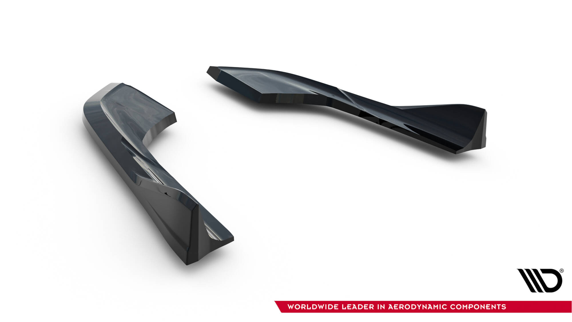 Maxton Design Achterzijde splitters V.1 Audi A3 Sedan 8V Facelift