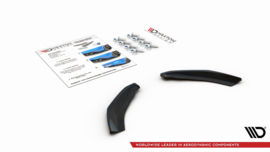Maxton Design ACHTERZIJDE SPLITTERS Volkswagen Polo GTI Mk6 Gloss Black