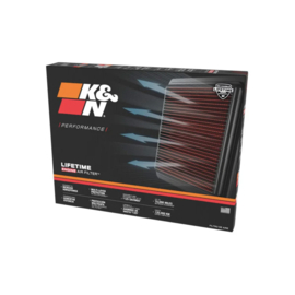 K&N vervangingsfilter passend voor BMW 520i/520d/523d/530i/530e/540d/550e (G60/G61) 2023- & BMW 735i/740i/740d/750e/760e (G70) 2022- (33-3188)