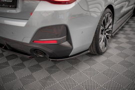 Maxton Design Achterzijde splitters V.1 BMW 4 Gran Coupe M-Pack G26