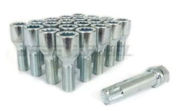 SK-Import Wielbouten 28mm Ster Staal (Diverse Maten & Kleuren)