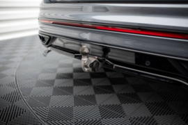 Maxton Design Achtersplitter (met verticale stangen) Volkswagen Tiguan Allspace R-Line Mk2 Facelift