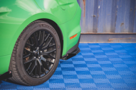 Maxton Design Street Pro Achterzijde Splitters V.1 + Flaps Ford Mustang GT Mk6 Facelift