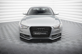 Maxton Design VOORSPLITTER V.2 AUDI S5 / A5 S-LINE 8T FL Gloss Black
