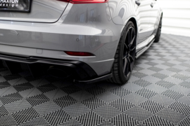 Maxton Design ACHTERZIJSPLITTERS V.2 AUDI RS3 8V SPORTBACK FACELIFT
