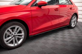 Maxton Design STREET PRO SIDESKIRTS DIFFUSERS + FLAPS AUDI A3 8Y