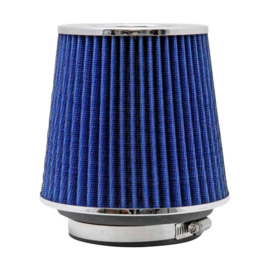 K&N RG-Serie universeel vervangingsfilter met 3 aansluitdiameters Blauw (RG-1001BL)