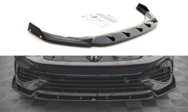 Maxton Design Frontsplitter V.2 + kleppen Volkswagen Golf R Mk8
