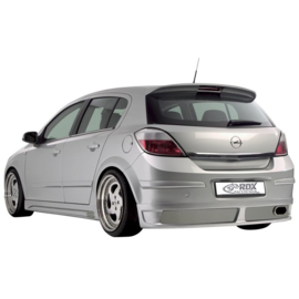Achterskirt passend voor Opel Astra H 5 deurs (PU)