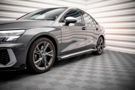 Maxton Design STREET PRO SIDESKIRTS DIFFUSERS + FLAPS AUDI S3 / A3 S-LINE 8Y