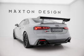 Maxton Design Carbon spoiler met externe beugels, V.2 Audi A5 / A5 S-Line / S5 / RS5 Coupé F5 / F5 Facelift