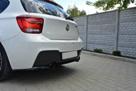 Maxton Design Achtersplitter BMW 1 F20/F21 M-Power (zonder verticale stangen)