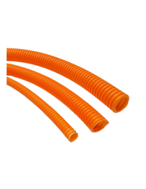 QSP kabelbescherming ribbelslang - Oranje - diameter 5 mm - lengte 10 m