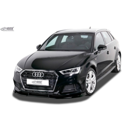 Voorspoiler Vario-X passend voor Audi A3 (8V) S-Line/S3 Facelift 2016- 3-deurs/Sportback/Sedan/Cabrio (PU)