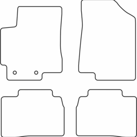 AutoStyle Automatten passend voor Audi A6 e-tron (GH) Sportback/Avant 2024-