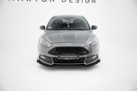 Maxton Design Street Pro Frontsplitter + Flaps Ford Focus ST Mk3 Facelift