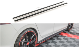 Maxton Design Race Duurzaamheid Zijskirts Diffusers Volkswagen Golf GTI / GTE / GTI Clubsport / R-Line Mk8