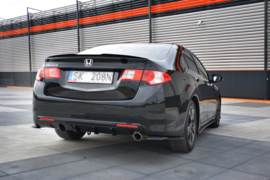 Maxton Design ACHTERZIJDE SPLITTERS HONDA ACCORD MK8. ​​(CU-SERIE) PREFACE SEDAN