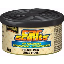 California Scents Luchtverfrisser - Fresh Linen - Blikje 42gr